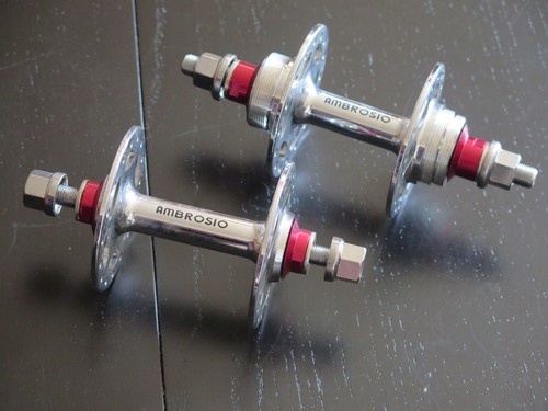 Ambrosio track hub set front - front, &