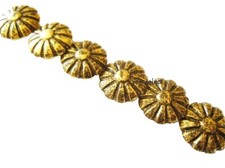 50 DAISY UPHOLSTERY NAILS