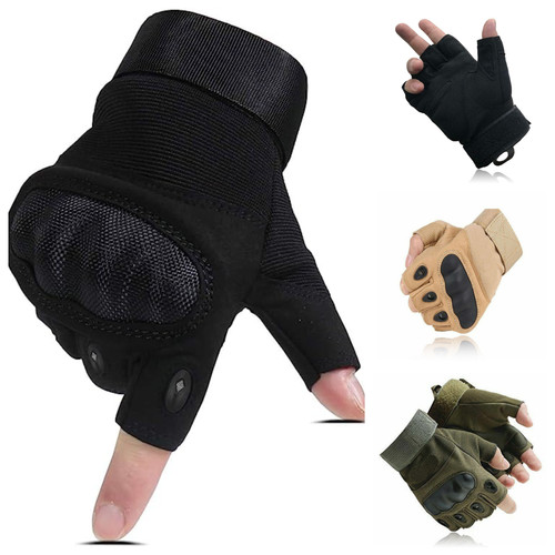Tactical half finger gloves - finger,