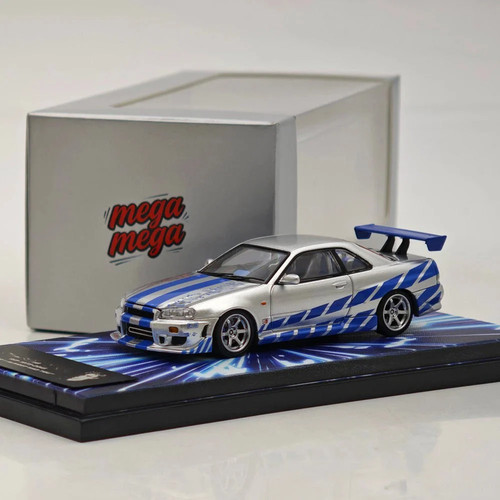Megamega nissan skyline - 1:64,