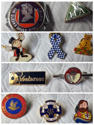 Enamel badges jubilee rnli - badges:, jubilee,