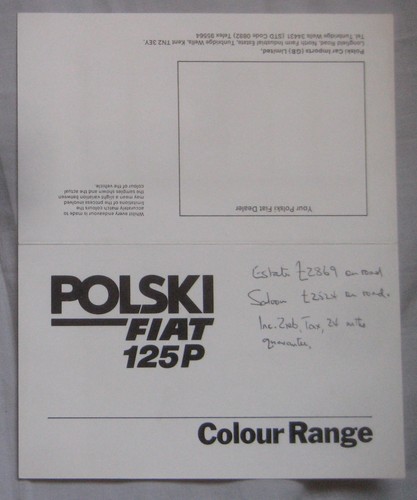 Polski fiat 125p colour - fiat,