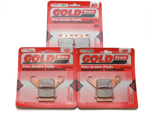 Brake pads front rear for - front,