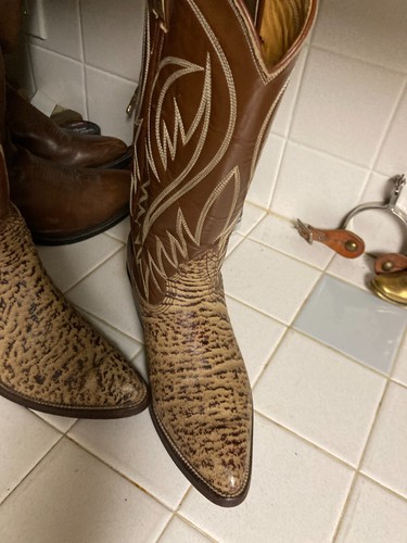 Nocona exotic sharkskin style - exotic,