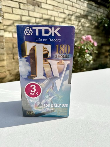 Sealed tdk 180 - 180, minutes