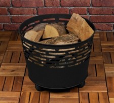 Cast Iron Fire Pit Bowl Basket