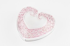 Lalique Crystal Heart Shapped