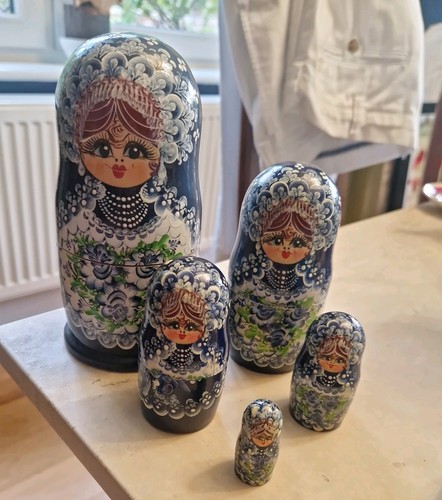 Vintage russian doll - doll, set