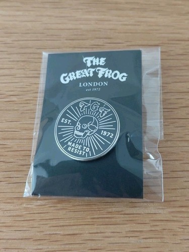 The great frog pin - frog, badge