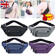 Waist Bum Bag Unisex Men Women Fanny Pack Holiday Travel Money Belt Pouch Wallet