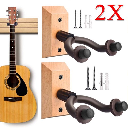 2pcs guitar hanger wall mount - 2pcs,