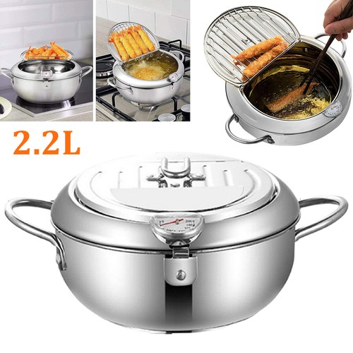 Deep fryer pot stainless - fryer, 2.2l
