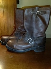 ORIGINAL VINTAGE MID 80's MEXICANA ENGINEER BOOTS Size 11