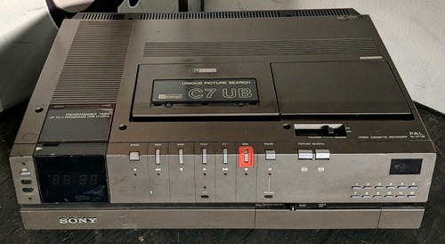 Sony c7ub betamax - sl-c7ub, video