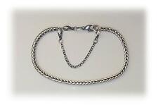 925 Sterling Silver Double SAFETY CHAIN ONLY  Trollbead Bracelet Troll Beads