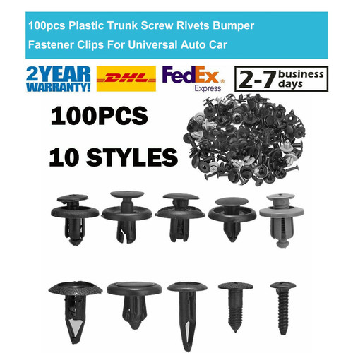 100pcs plastic trunk screw - 100pcs,