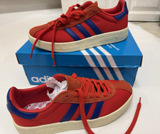 ADIDAS Trimm Trab Mesh The Lost Ones Trainers, Red/Blue - Size 8 Rare Models New