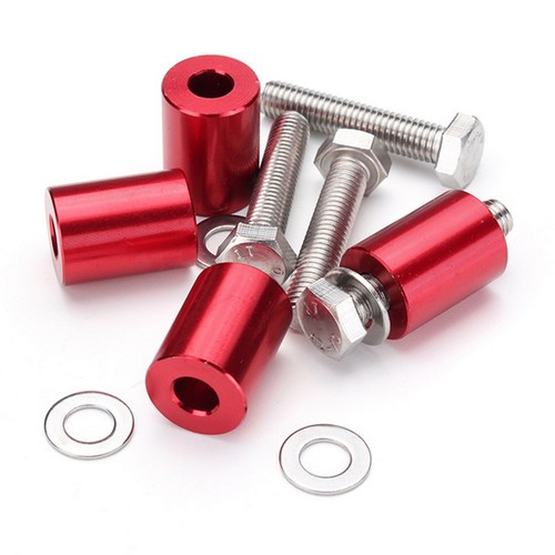 8mm red billet hood vent - hood,