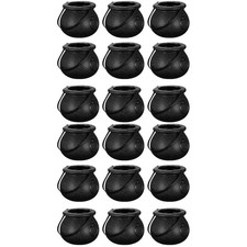  2 Pack Candy Bucket Witch Jar Child Cauldron Treat Pots Halloween Buckets