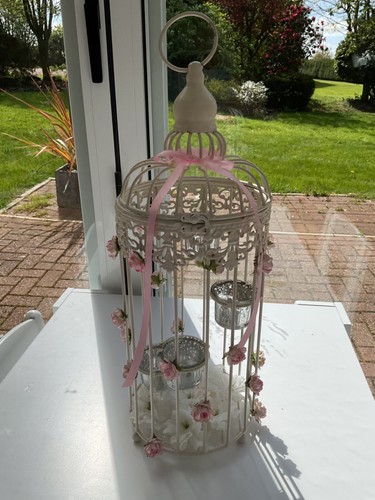 Vintage shabby chic bird - , cages