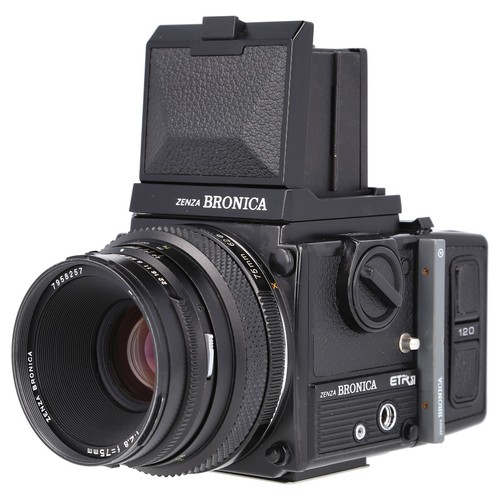 Zenza bronica etrsi 6x4 - 6x4.5, w/