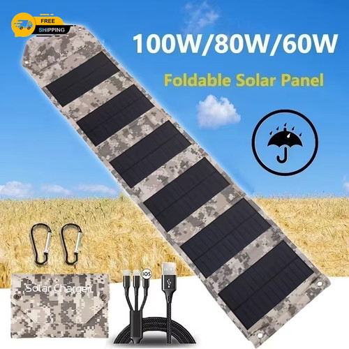 60w 80w 100w folding solar - 60w/80w/100w,