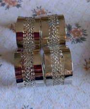 VINTAGE Set of 4 Filigree