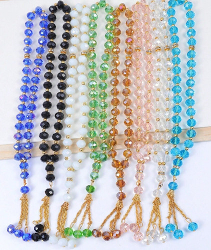 Islamic bead crystal tasbih - islamic,