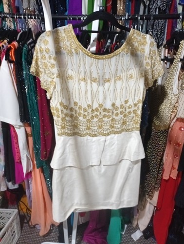 Virgos lounge cream - virgos, peplum