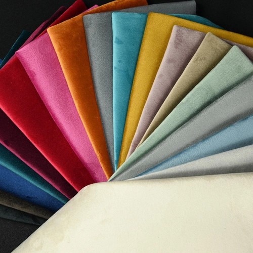 Plush velvet material - velvet,