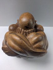 Hand Carved Wooden Weeping