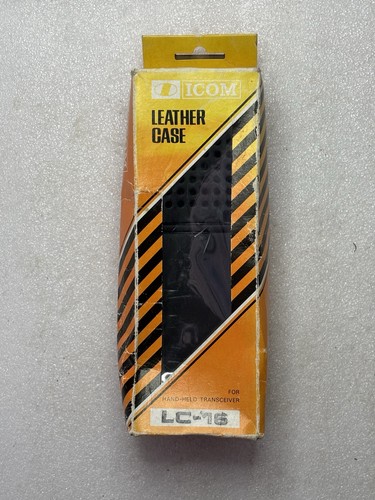 Icom leatherette case for - icom,