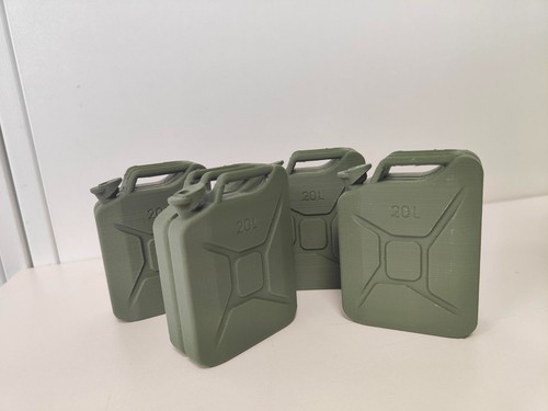 Jerry can scale model - can,
