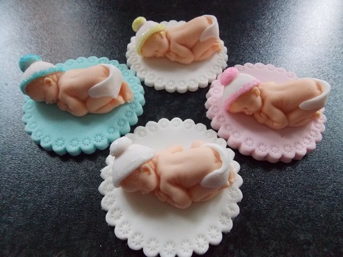 Edible sleeping baby boy girl - baby, boy/girl