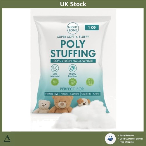 Soft hollow fibre filling - filling, toy