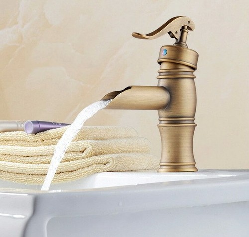Vintage antique brass bathroom - vintage,