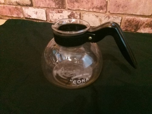 Cona glass jug pint standard - glass, 2