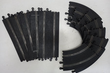 Scalextric Track 13 Piece 8 Curves 5 Straight Makes Oval Circuit + Spare