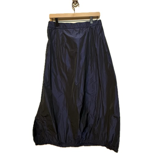 Oska navy blue taffeta bubble - blue,