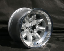 Maxilite Minilite 13x8" 4x100 PCD ET-6 Silver/D-Cut Alloy Wheel
