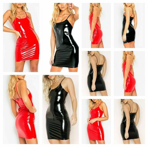 Womens slinky pvc leather - womens,