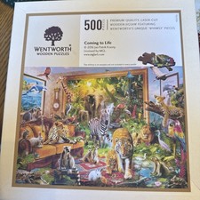 Wentworth Wooden Jigsaw COMING TO LIFE 500 Piece 100% Complete Ex. condition