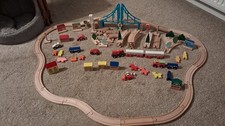 Wooden Train Set