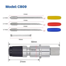 1Blade Holder + 10Pcs Graphtec