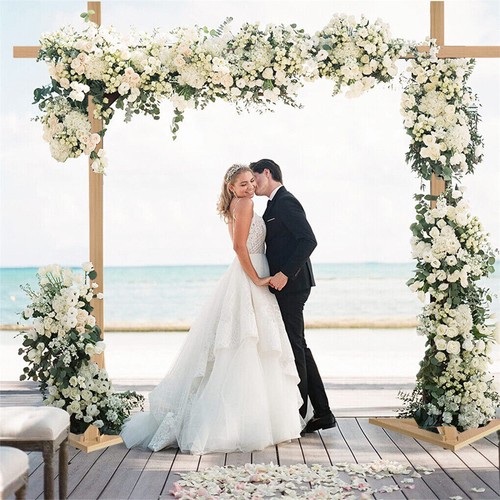 Wooden wedding arch doorway - arch,