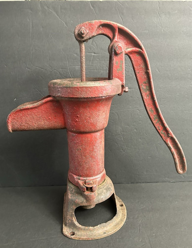 Cast iron antique hand - cast,