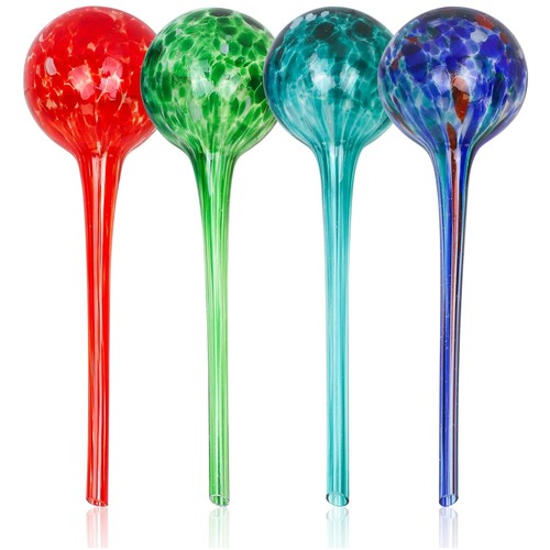 Multicolored glass watering - multicolored,