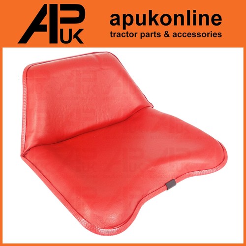 Red seat pan cushion - red,