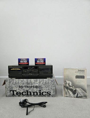 Technics tr373 double - technics, rs-tr373