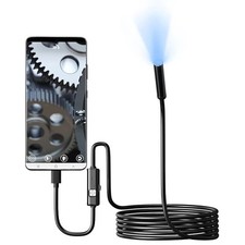 7.0MM TYPE-C Endoscope Camera IP67 Waterproof 6 LEDs Adjustable USB Android PC